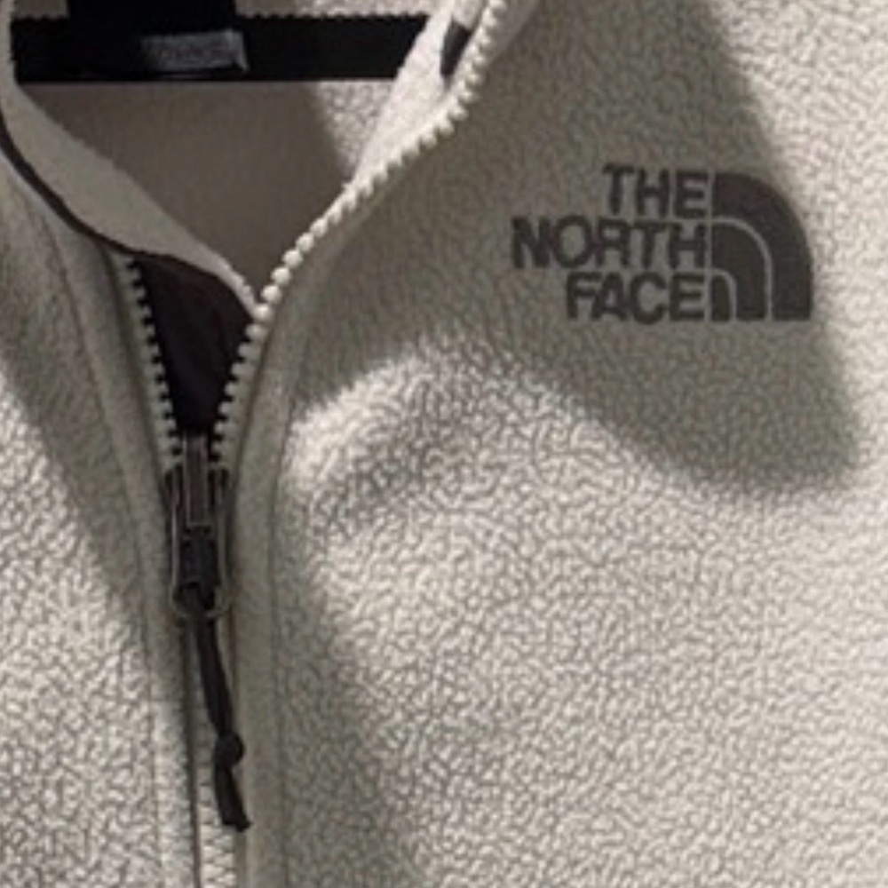 The North Face outdoors nature cold fleece zip up with pockets neutral Jacket